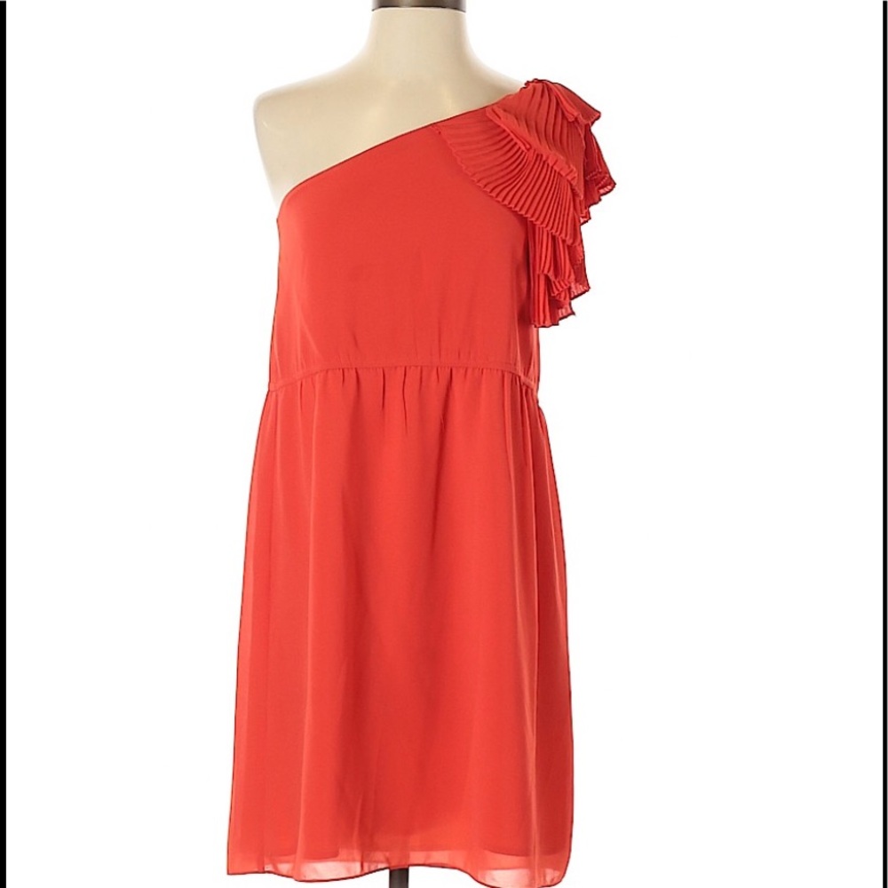 MM COUTURE BY MISS ME ORANGE DRESS SIZE SMALL